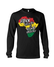 Black History is world history Long Sleeve Tee tile