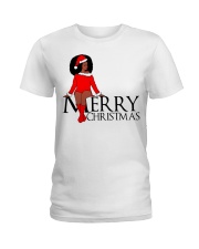 Merry Christmas Ladies T-Shirt tile
