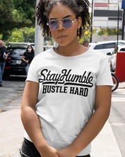 Stay Humble Hustle Hard Classic T-Shirt apparel-classic-tshirt-lifestyle-front-236