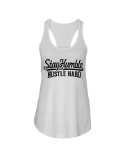 Stay Humble Hustle Hard Ladies Flowy Tank tile