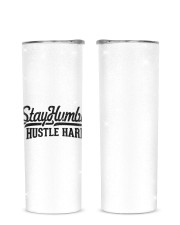 Stay Humble Hustle Hard Glitter Tumbler tile