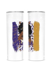Ravens Glitter Tumbler tile