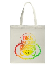 Juneteenth Leopard Print cap Tote Bag tile