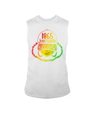 Juneteenth Leopard Print cap Sleeveless Tee tile