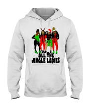 All The Jingle Ladies Hooded Sweatshirt tile