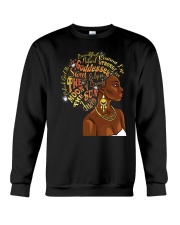 Black Queen - You are beautiful Crewneck Sweatshirt tile