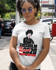 Chisholm Unbossed Unbothered Black History Classic T-Shirt apparel-classic-tshirt-lifestyle-front-236