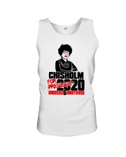 Chisholm Unbossed Unbothered Black History Unisex Tank tile