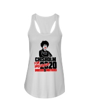 Chisholm Unbossed Unbothered Black History Ladies Flowy Tank tile