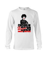 Chisholm Unbossed Unbothered Black History Long Sleeve Tee tile