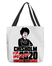 Chisholm Unbossed Unbothered Black History All-Over Tote tile
