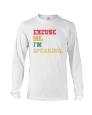 I am speaking 07 Long Sleeve Tee tile