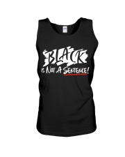 Black is not a Sentence B Unisex Tank tile