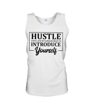 Hustle No Need To Introduce Yourself Unisex Tank tile