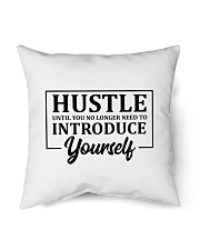 Hustle No Need To Introduce Yourself Indoor Pillow tile