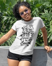 She has fire in her soul Classic T-Shirt apparel-classic-tshirt-lifestyle-front-232