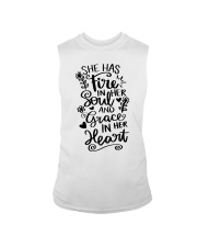 She has fire in her soul Sleeveless Tee tile