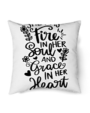 She has fire in her soul Indoor Pillow tile