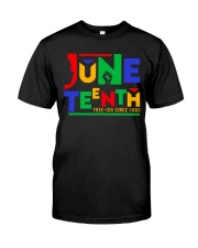 Juneteenth Art Classic T-Shirt front