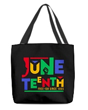 Juneteenth Art All-Over Tote tile