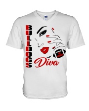 Bulldogs V-Neck T-Shirt tile