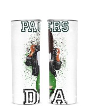 Packers Glitter Tumbler tile