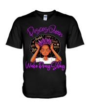 Pisces V-Neck T-Shirt tile