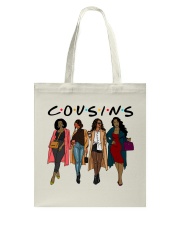 Black Cousins Tote Bag tile