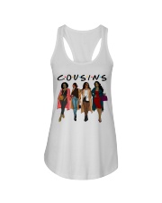 Black Cousins Ladies Flowy Tank tile