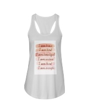 Motivational Quote Ladies Flowy Tank tile