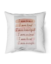 Motivational Quote Indoor Pillow tile