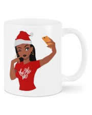 Christmas Afro Girl Selfie Mugs tile