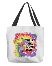 Trust me I don't care Angelica Pickles All-Over Tote tile