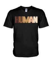 Human V-Neck T-Shirt tile
