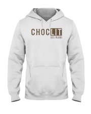 ChocLIT Melanin - Espresso Hooded Sweatshirt tile