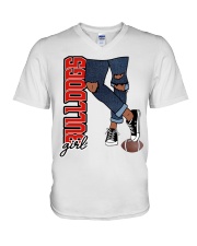 Bulldogs V-Neck T-Shirt tile