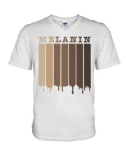 Melanin V-Neck T-Shirt tile