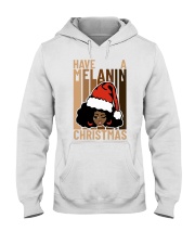 Have a Melanin Christmas Hooded Sweatshirt tile