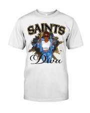 Saints Black and Gold Classic T-Shirt front