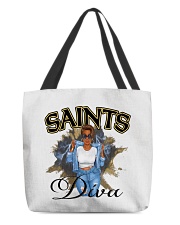 Saints Black and Gold All-Over Tote tile