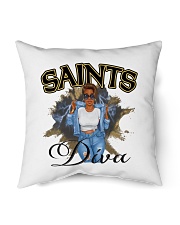 Saints Black and Gold Indoor Pillow tile