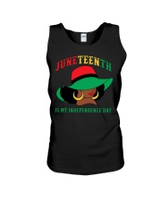 Juneteenth is my independence day Unisex Tank tile