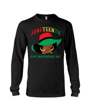 Juneteenth is my independence day Long Sleeve Tee tile