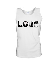 Cat love Unisex Tank tile