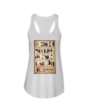 Horse Breeding Poster Ladies Flowy Tank tile