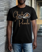 Melanin Queen Gift 10 Classic T-Shirt apparel-classic-tshirt-lifestyle-front-40