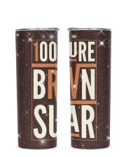 Melanin 6 Glitter Tumbler tile