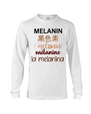Multilingual Melanin Long Sleeve Tee tile