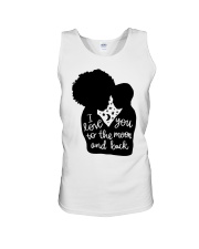 I love you to the moon and back - Son Unisex Tank tile
