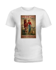 And She Lived Happily Ever After Poster Ladies T-Shirt tile